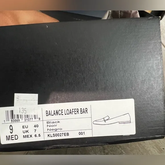 🤗 Kenneth balance loader bar black 9 M mule flats