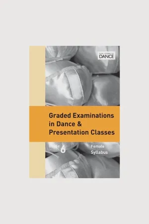 10048 - Dance Grade 6 RAD Syllabus Book