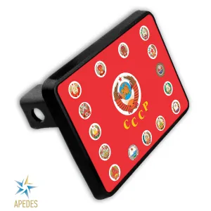 15 Soviet Republics USSR Trailer Hitch Cover