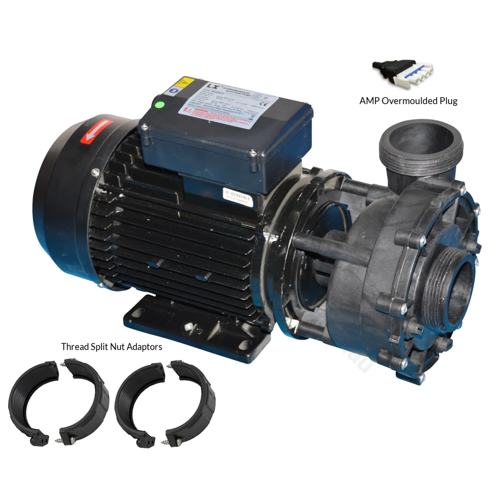 3.0 & 3.5 HP Maxi-flow Two Speed Spa Pump Replacement  - Q6889 - By Spatex