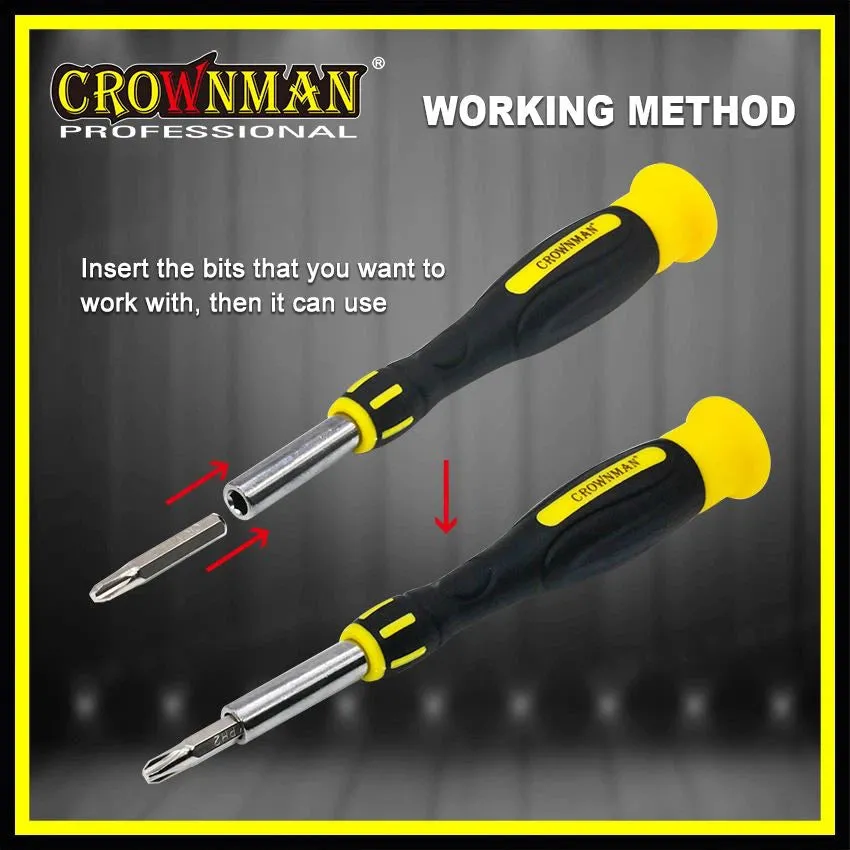 31 Piece Precision Screwdriver & Bits Set