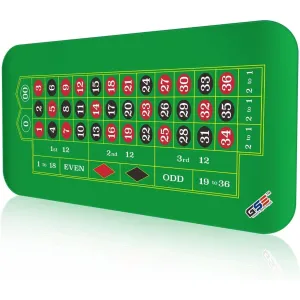 70"x35" asino Layout Mat with arrying Bag Non-Slip Rubber Tabletop