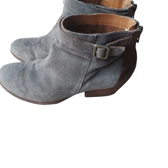 8.5 Kork-Ease distressed bootie