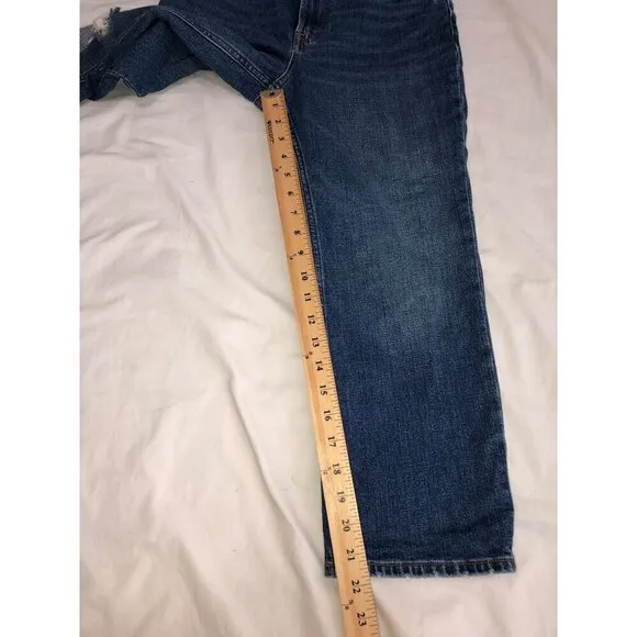 Abercrombie &amp; Fitch Jeans Size 4 XS 27 Ankle Straight Ultra High Rise Curve Love