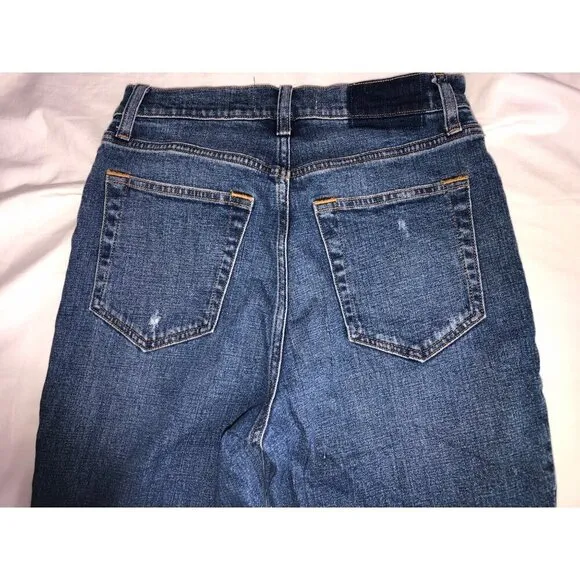 Abercrombie &amp; Fitch Jeans Size 4 XS 27 Ankle Straight Ultra High Rise Curve Love