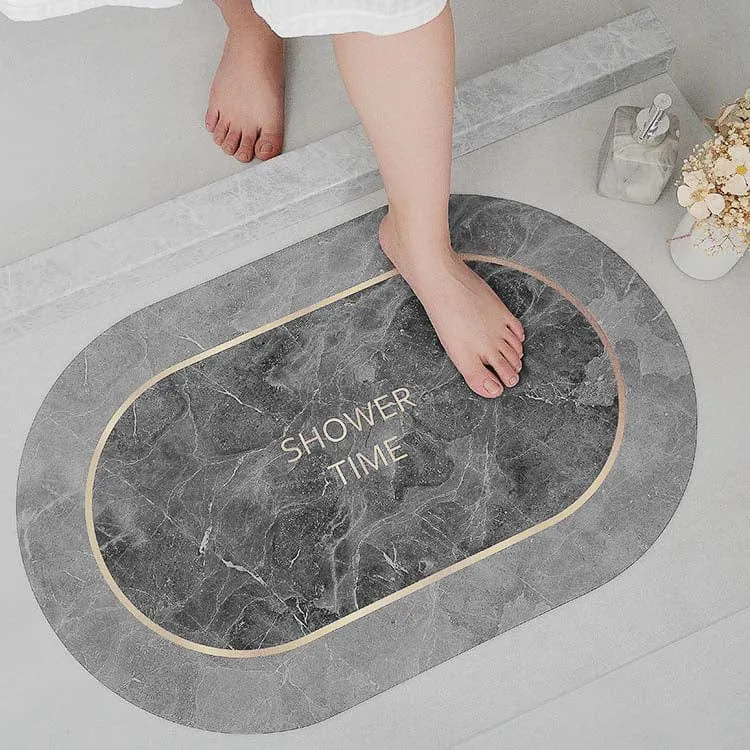 Absorbent Bath Mat Non-Slip Shower Rugs