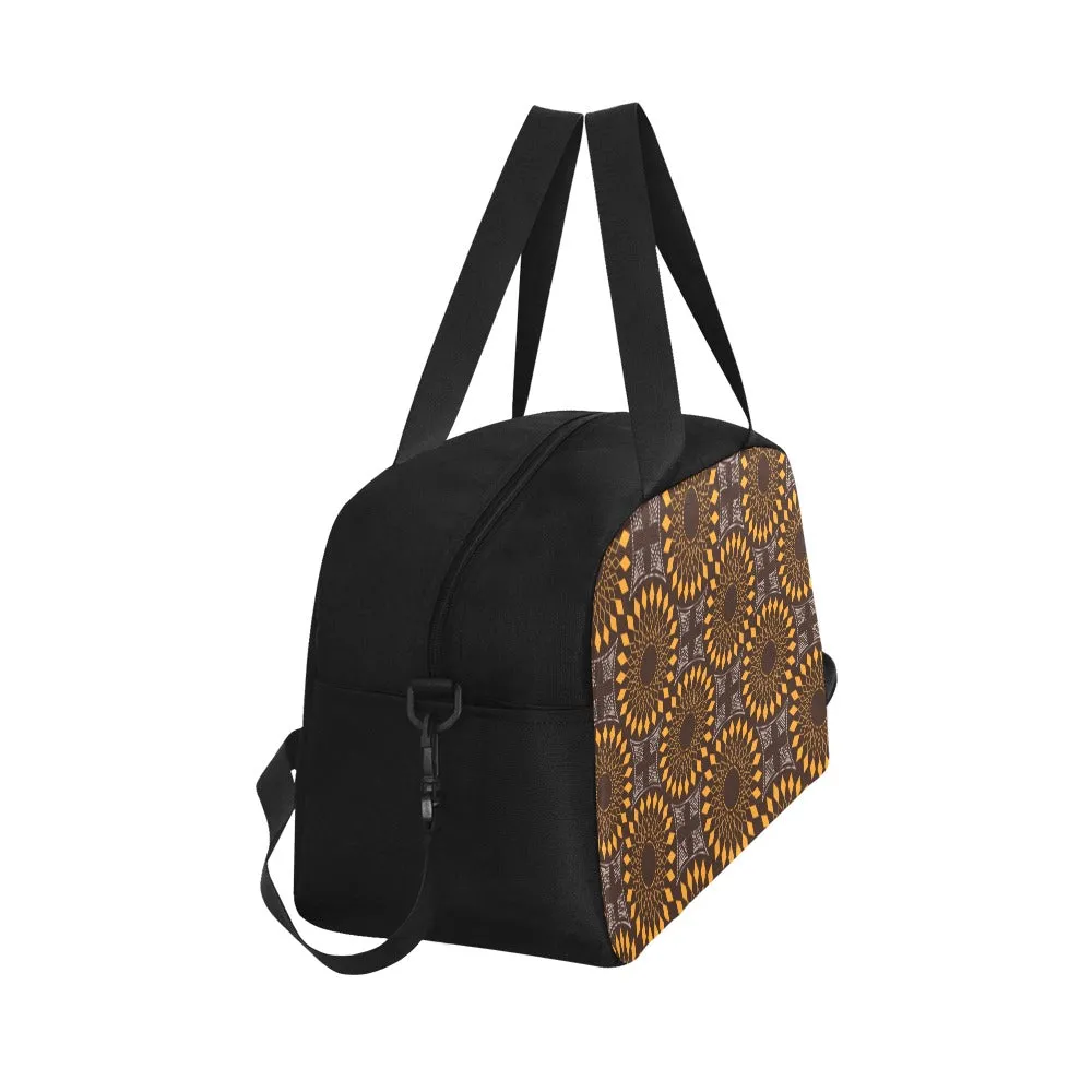 A'isha African Print Fitness Handbag
