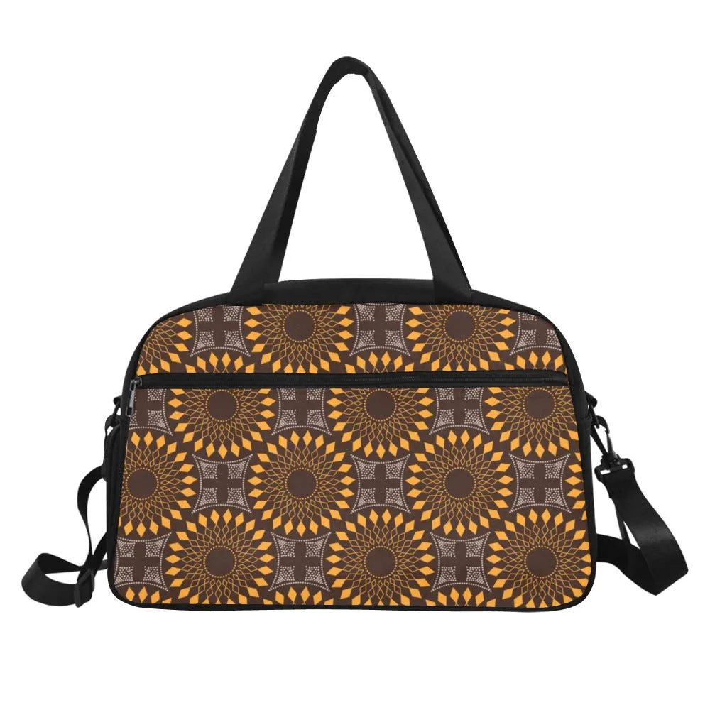 A'isha African Print Fitness Handbag