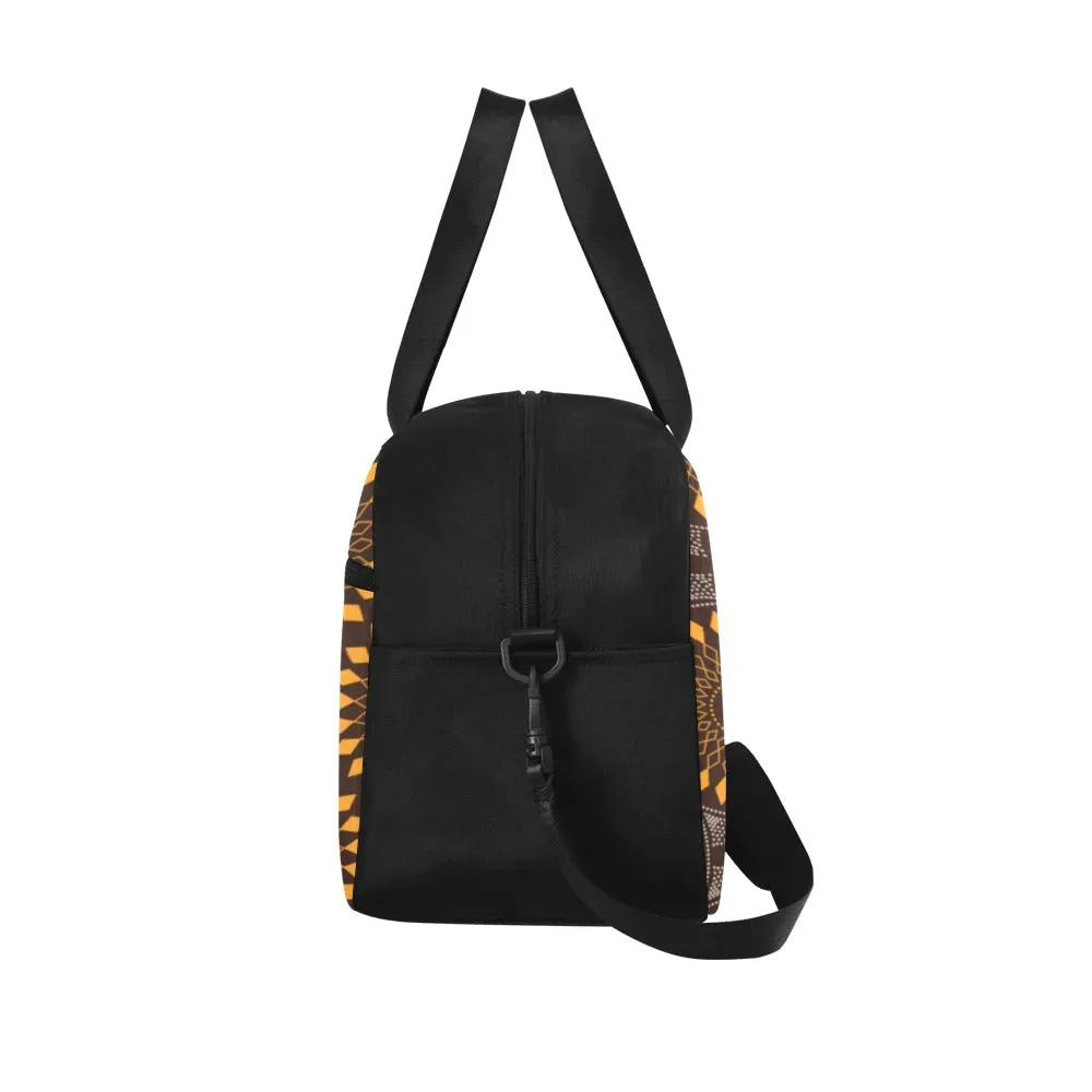 A'isha African Print Fitness Handbag