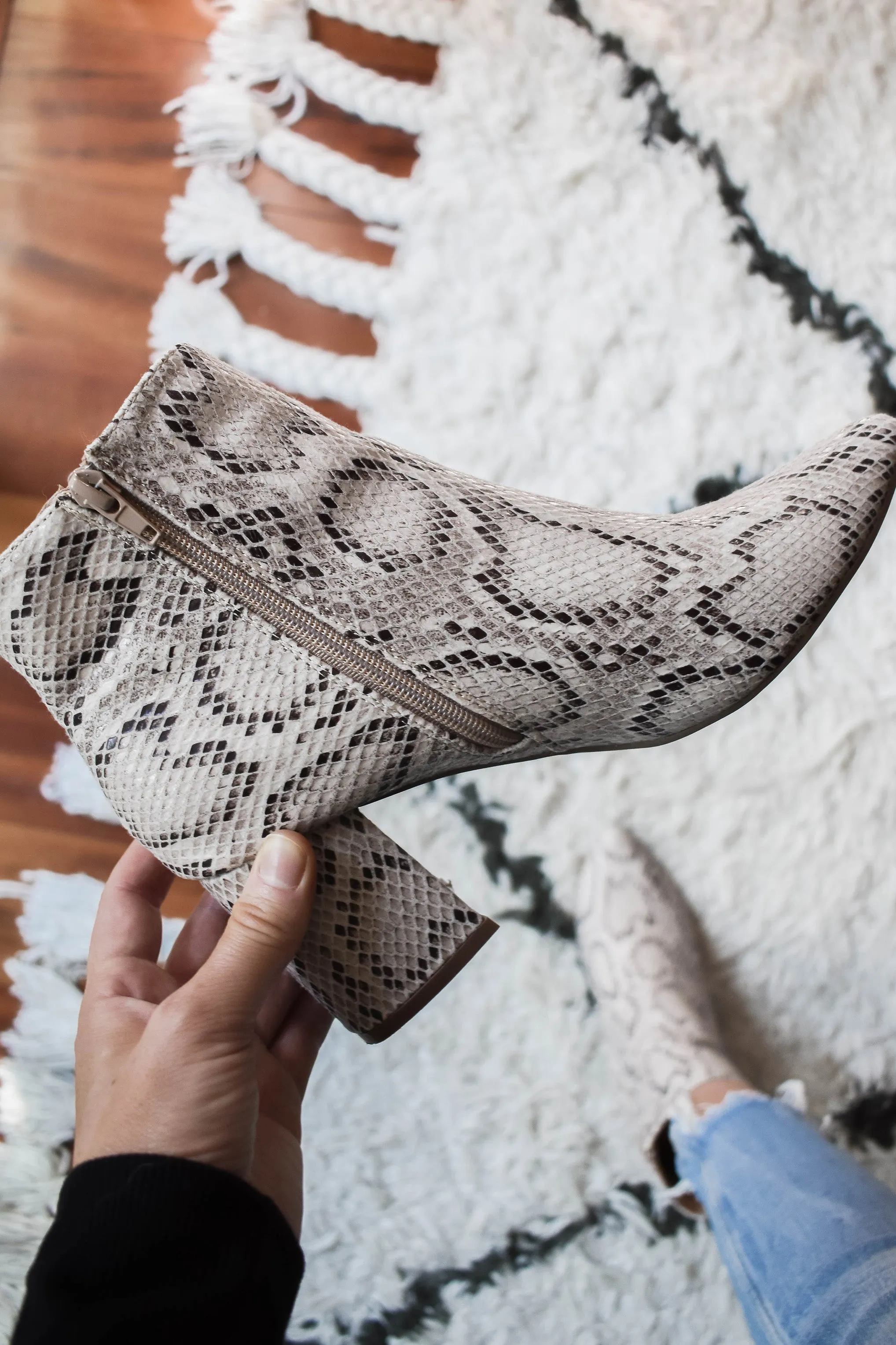 Alden Snake Bootie
