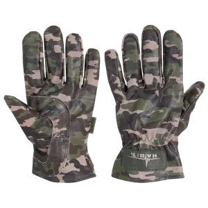 All-Purpose Camo Leather Gloves