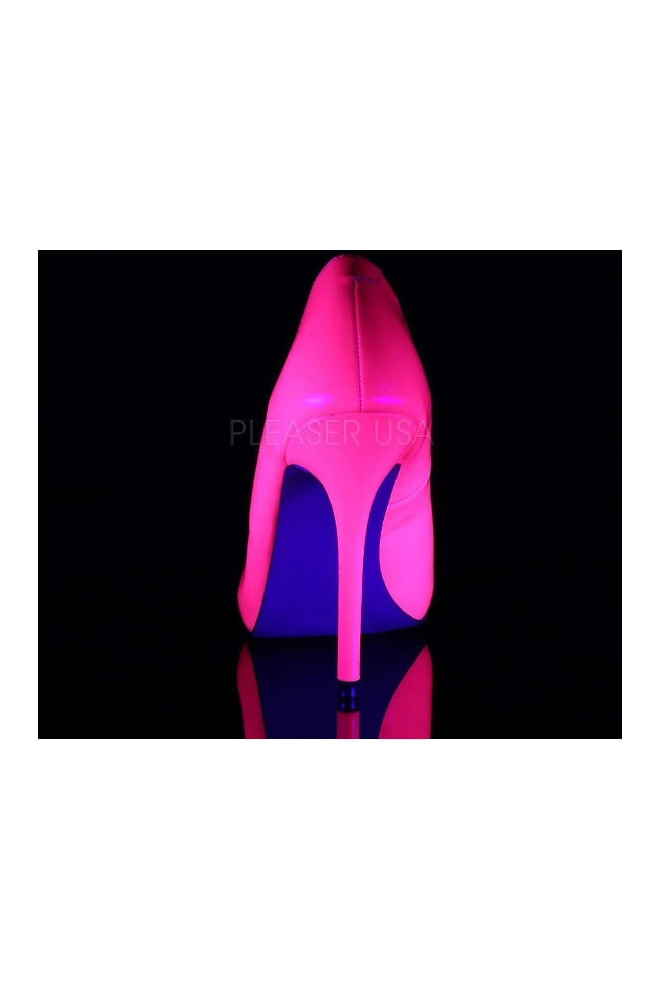 AMUSE-20 Pump  | Neon Hot Pink Patent