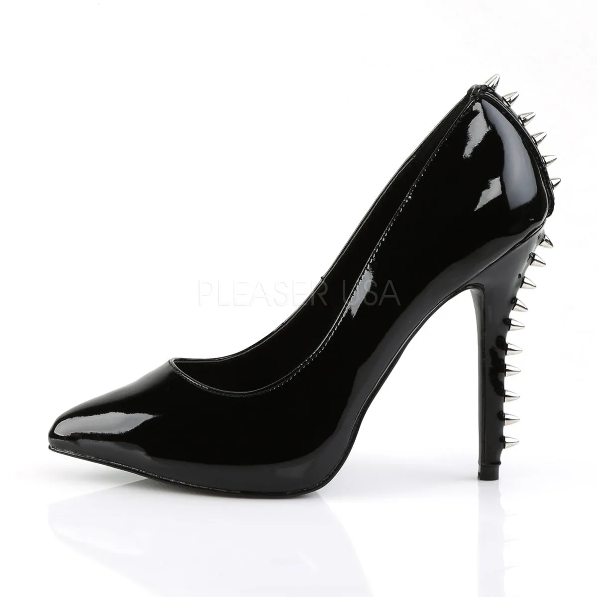 AMUSE-20ST  Black Patent