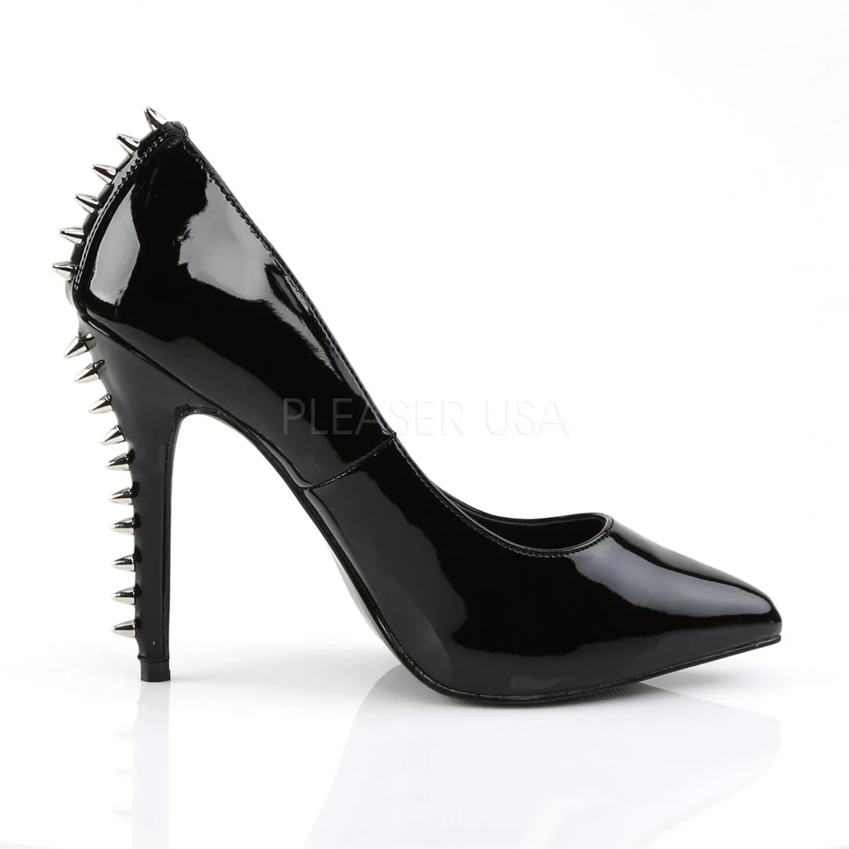 AMUSE-20ST  Black Patent