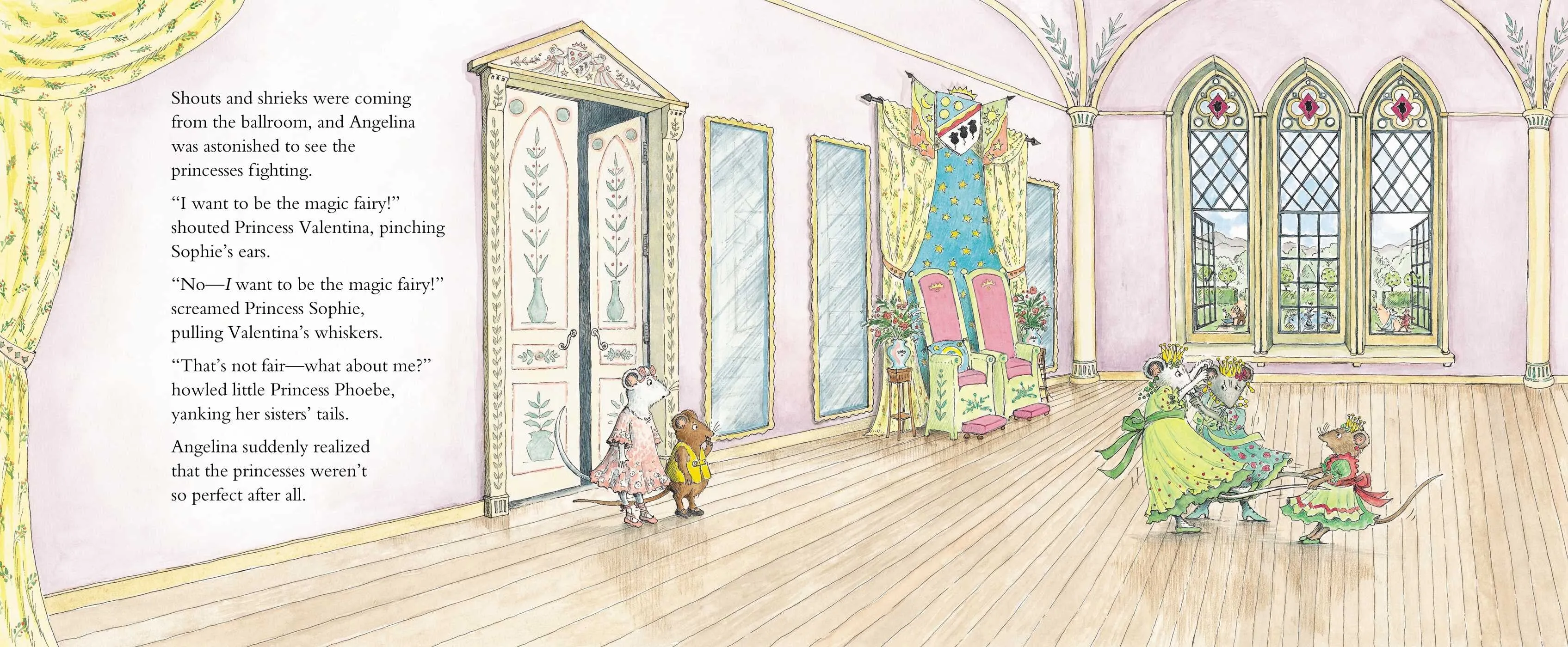 Angelina Ballerina at the Palace by Katharine Holabird