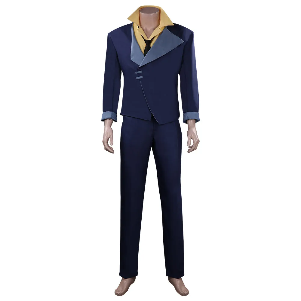 Anime Spike Spiegel Cosplay Costume Outfits Halloween Carnival Suit