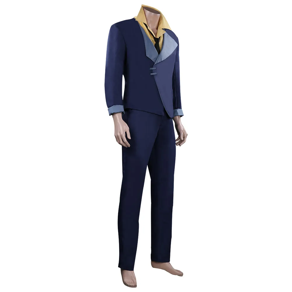 Anime Spike Spiegel Cosplay Costume Outfits Halloween Carnival Suit