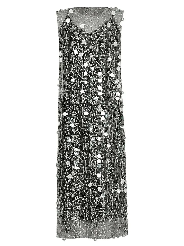 Anita Sequin Midi Dress