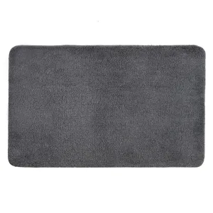 Antron Luxury Non-Slip Bath Mat - Charcoal