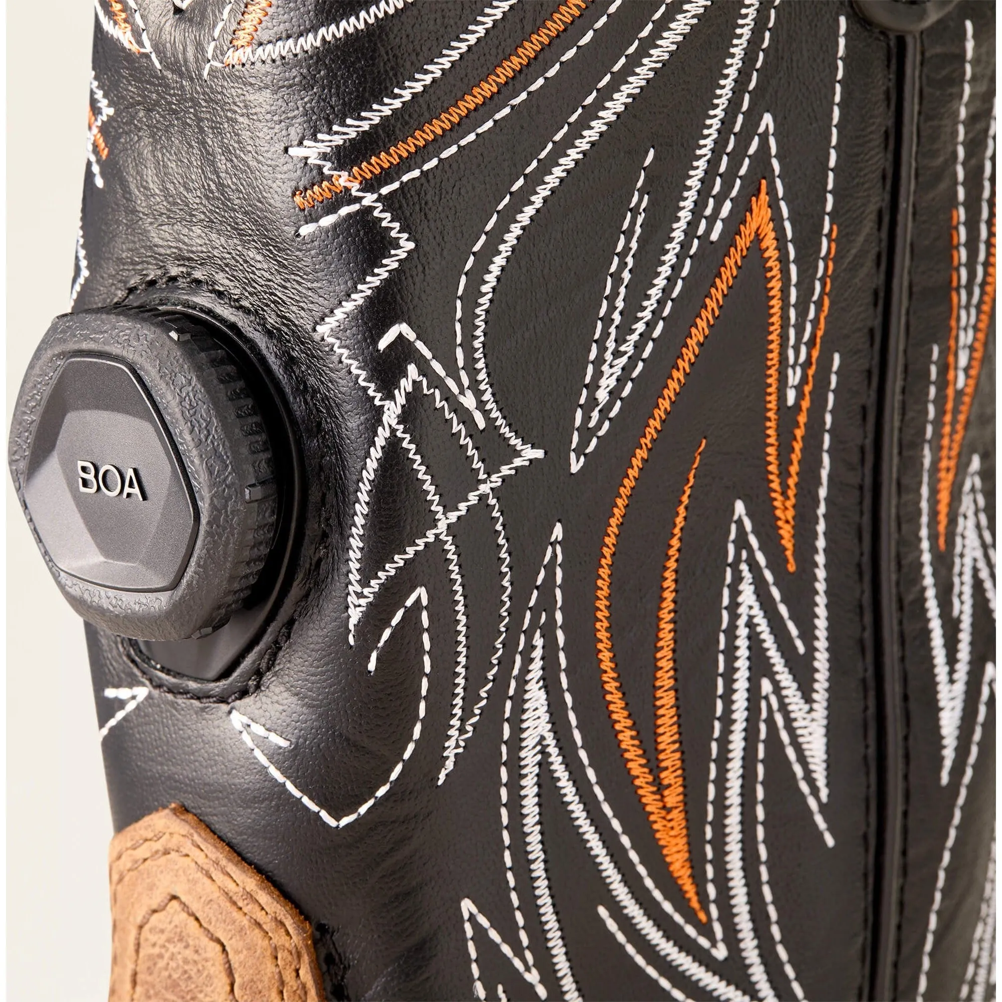 Ariat Men's Big Rig BOA 11" Comp Toe WP Western Work Boot- Tan- 10053617