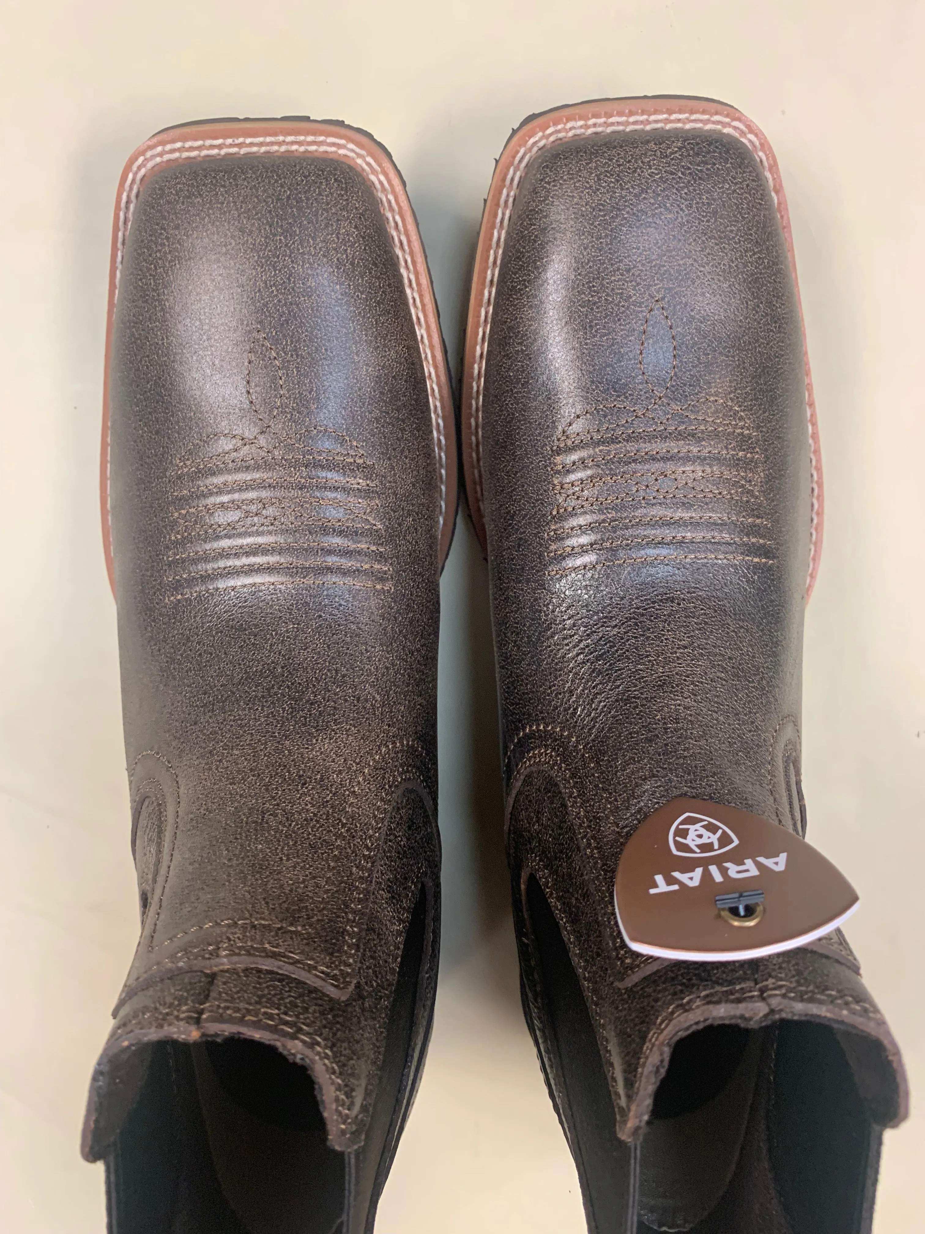 ARIAT MEN'S HYBRID LOW BOY CHELSEA BOOTS - BROAD SQUARE TOE