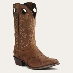 Ariat® Men's "Circuit Stricker" Western Boots - Weathered Brown