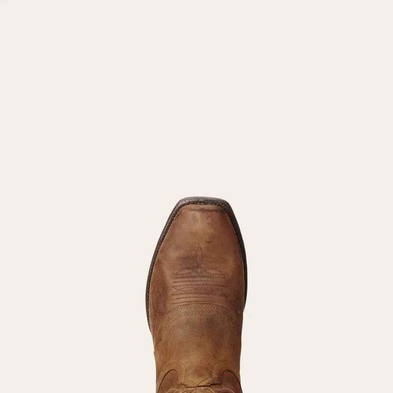 Ariat Men's Weathered Brown Circuit Striker Blunt Toe Western Boots