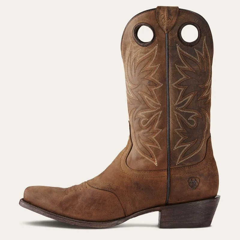 Ariat Men's Weathered Brown Circuit Striker Blunt Toe Western Boots