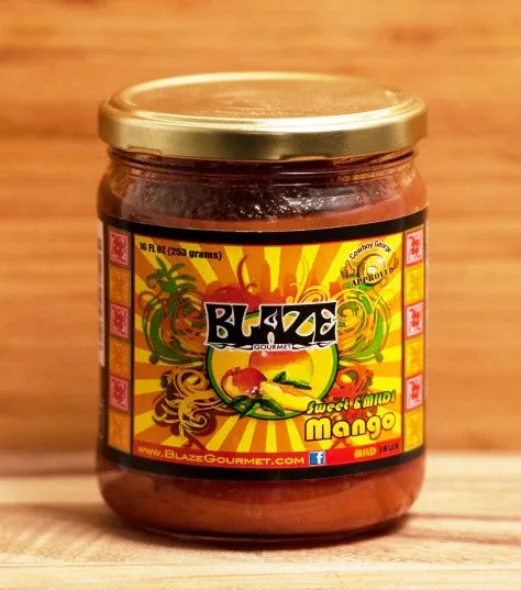 BACK IN STOCK - Blaze Gourmet (Fruit) Mild Mango Salsa