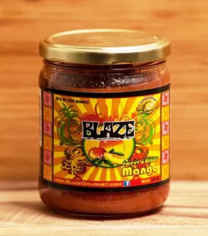 BACK IN STOCK - Blaze Gourmet (Fruit) Mild Mango Salsa