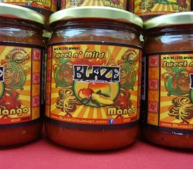 BACK IN STOCK - Blaze Gourmet (Fruit) Mild Mango Salsa