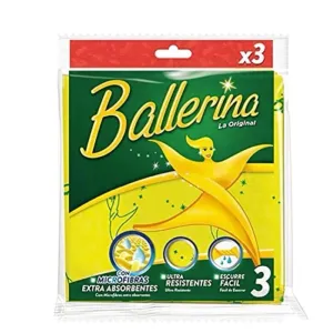 Ballerina 3 Pack Microfibre Cloths