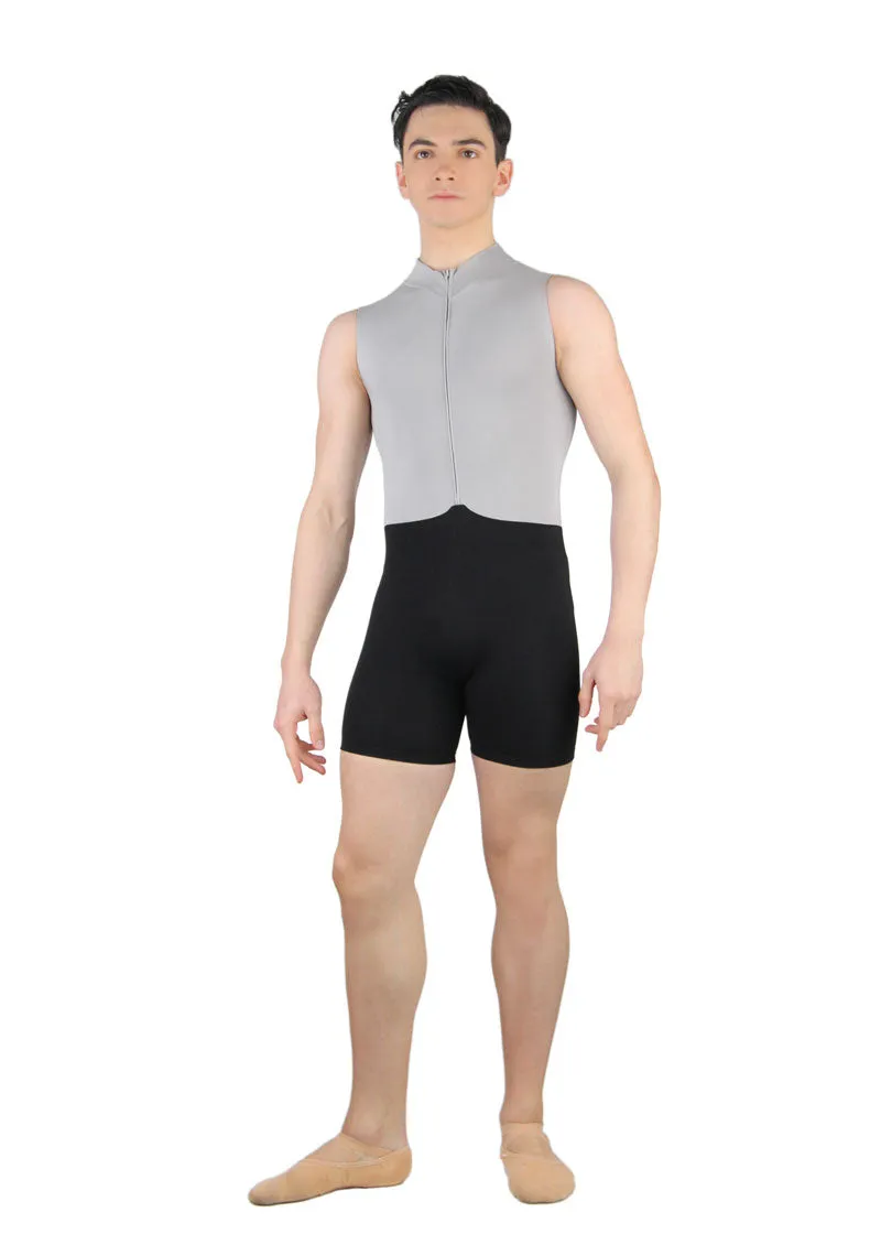Ballet Rosa Siegfried Zip Front Duotone Biketard