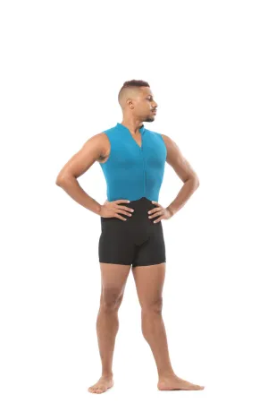 Ballet Rosa Siegfried Zip Front Duotone Biketard