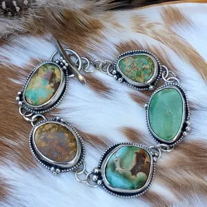 Bear Country Old Royston Turquoise sterling silver bracelet