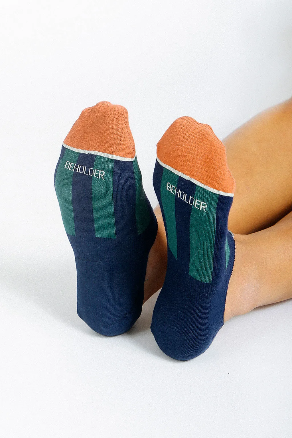 Beholder Melon No Show Sock