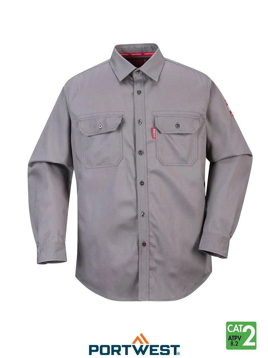 Bizflame™ 88/12 FR Work Shirt by Portwest - Style FR89NA