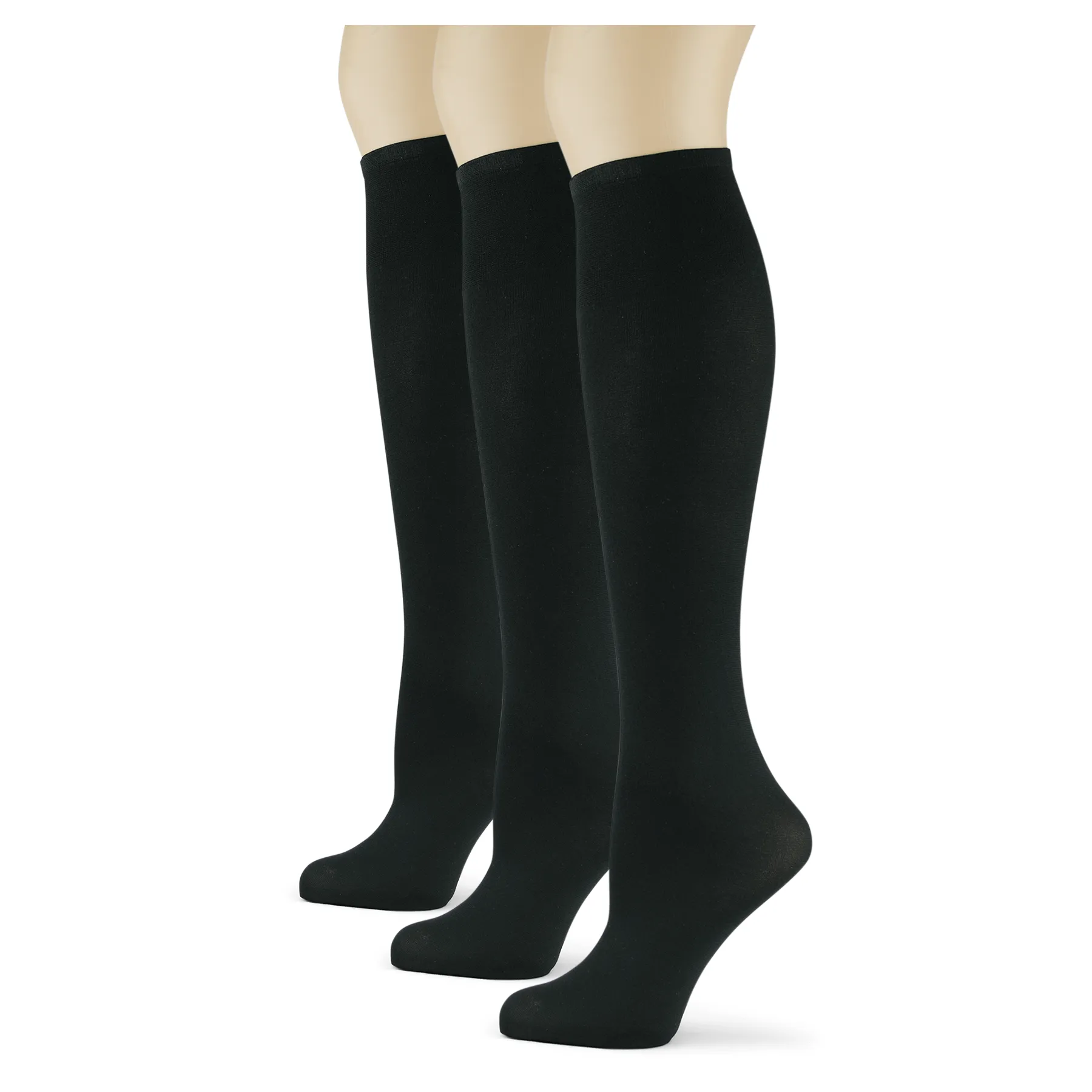 Black Adult Knee Highs