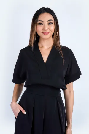 Black Kimono Kiko Top