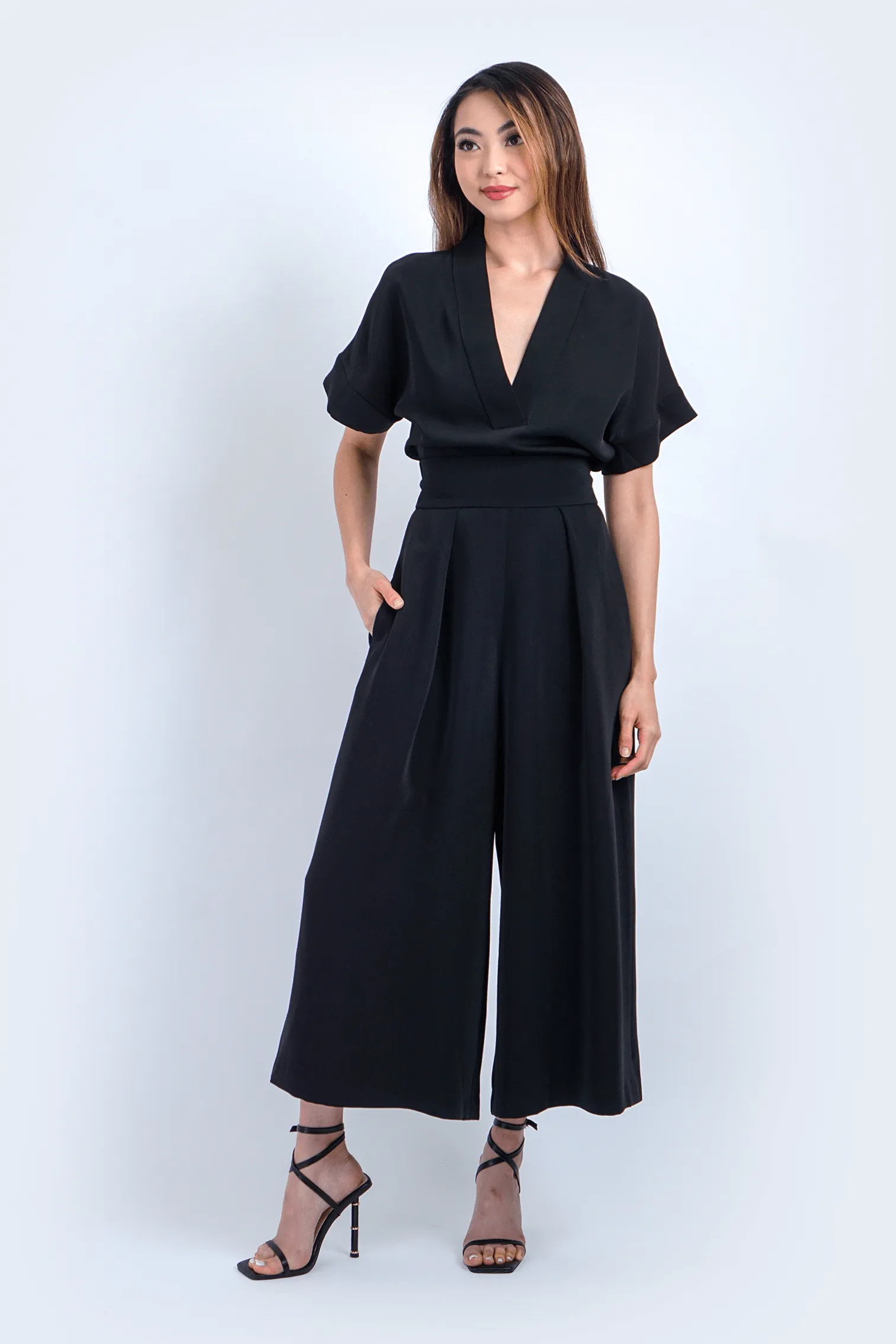 Black Kimono Kiko Top