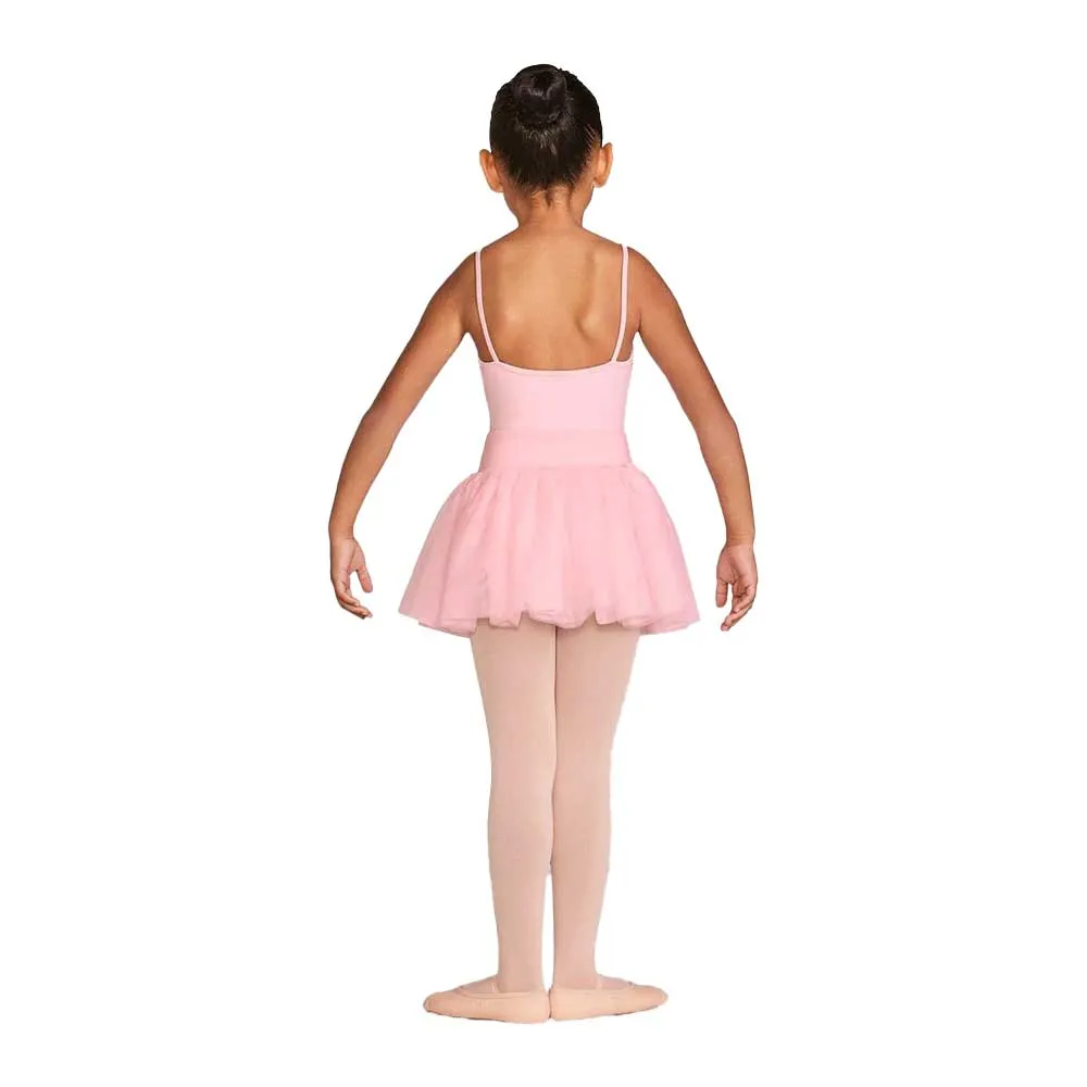 Bloch CR7101 Laser Cut Trim Tutu Dance Skirt - Pink - Girls