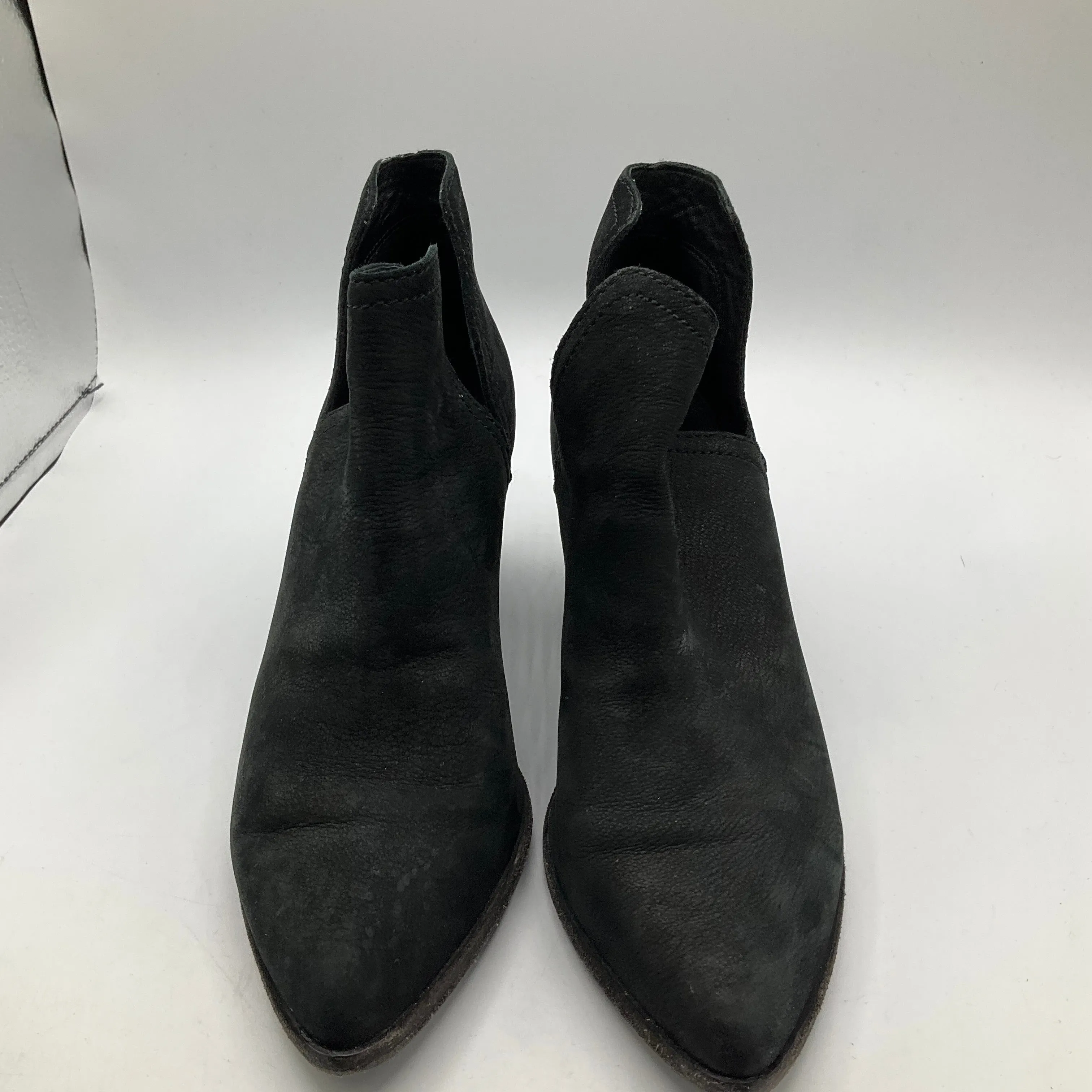 Boots Ankle Heels By Frye In Black, Size: 7