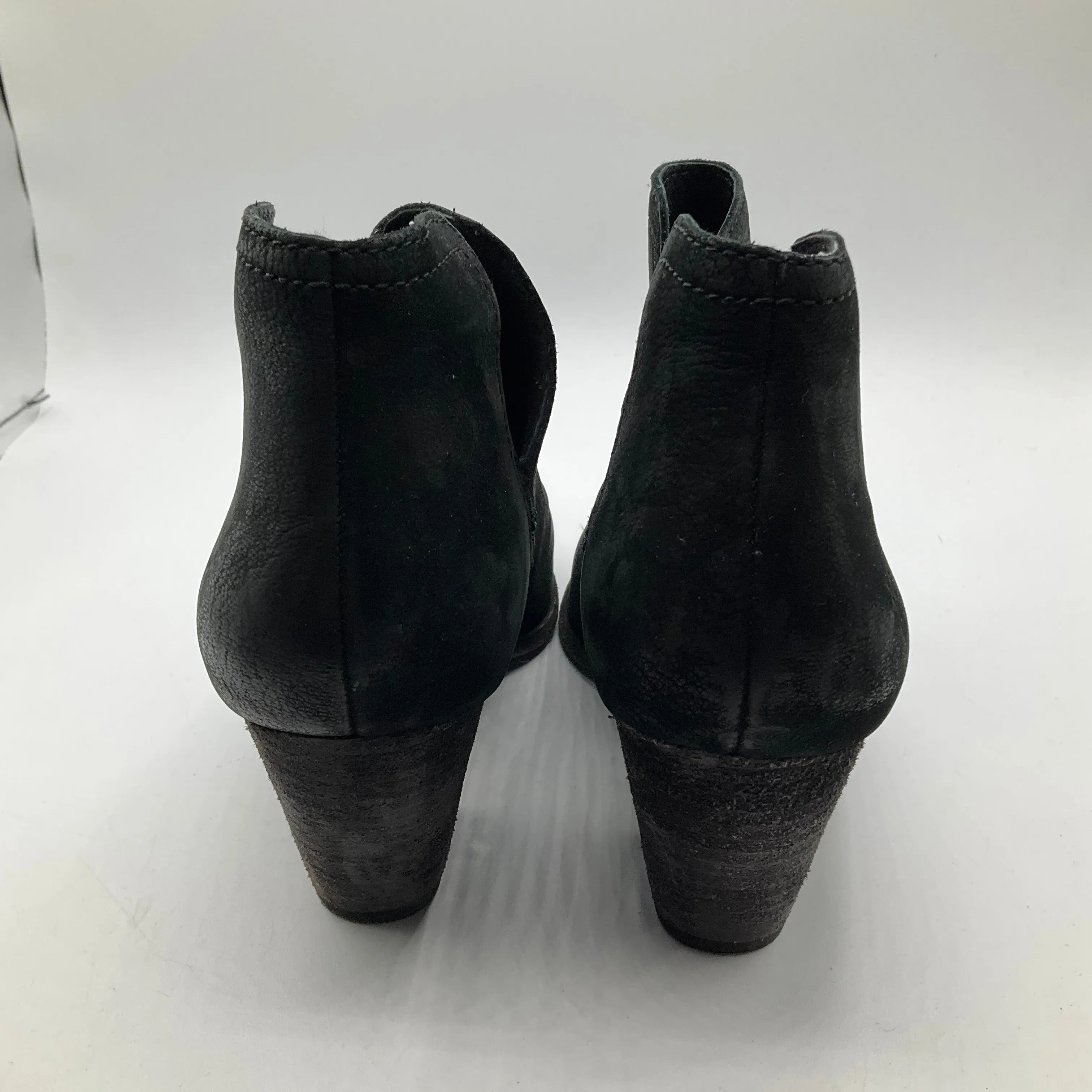 Boots Ankle Heels By Frye In Black, Size: 7