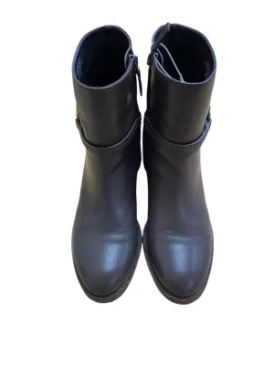 Boots Ankle Heels By Tory Burch In Brown, Size: 7