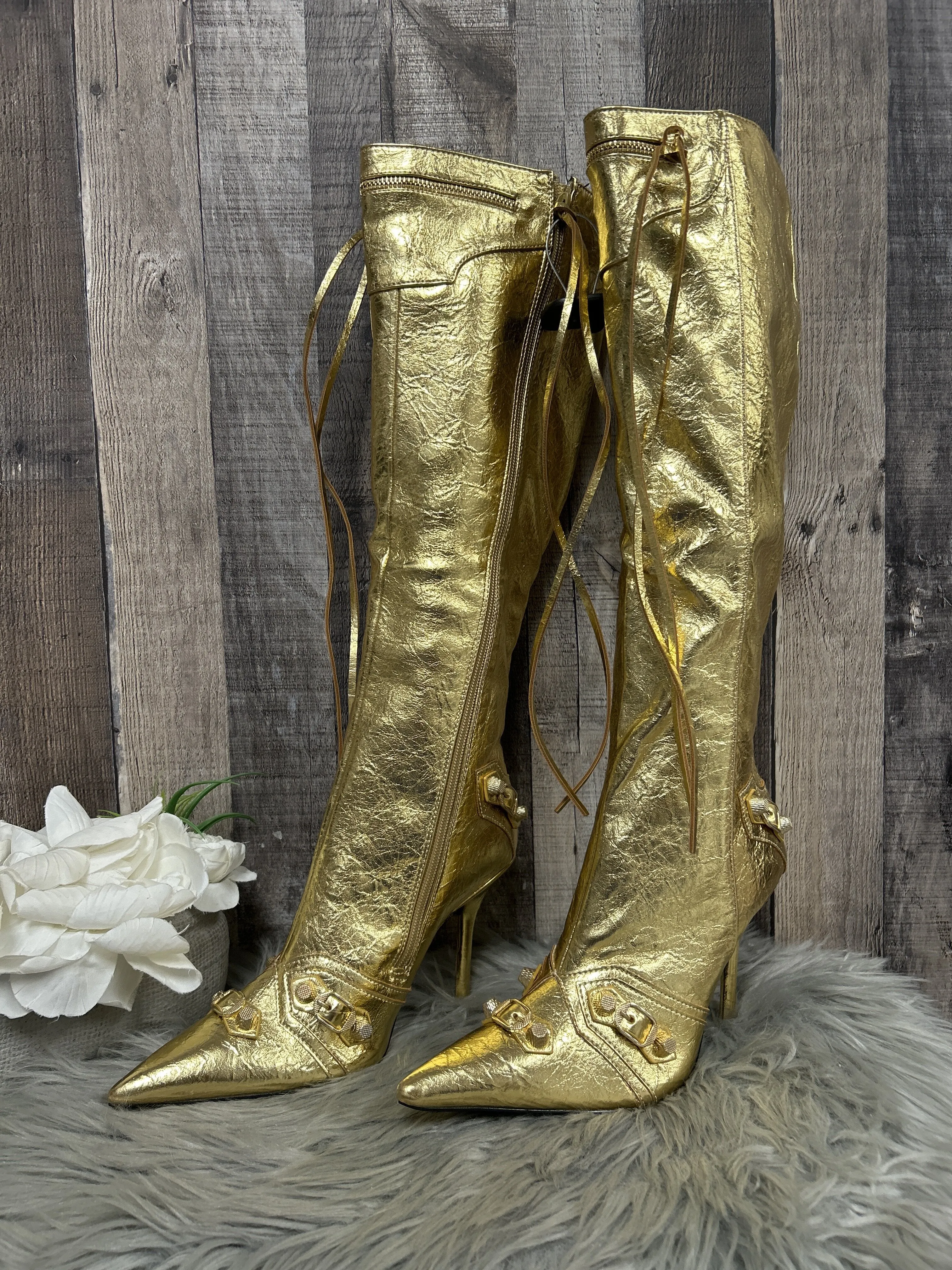 Boots Knee Heels By Liliana  Size: 8