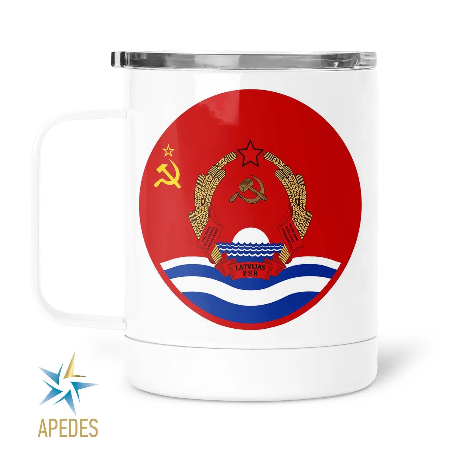 Born in USSR Stainless Steel Travel Mug 13 OZ