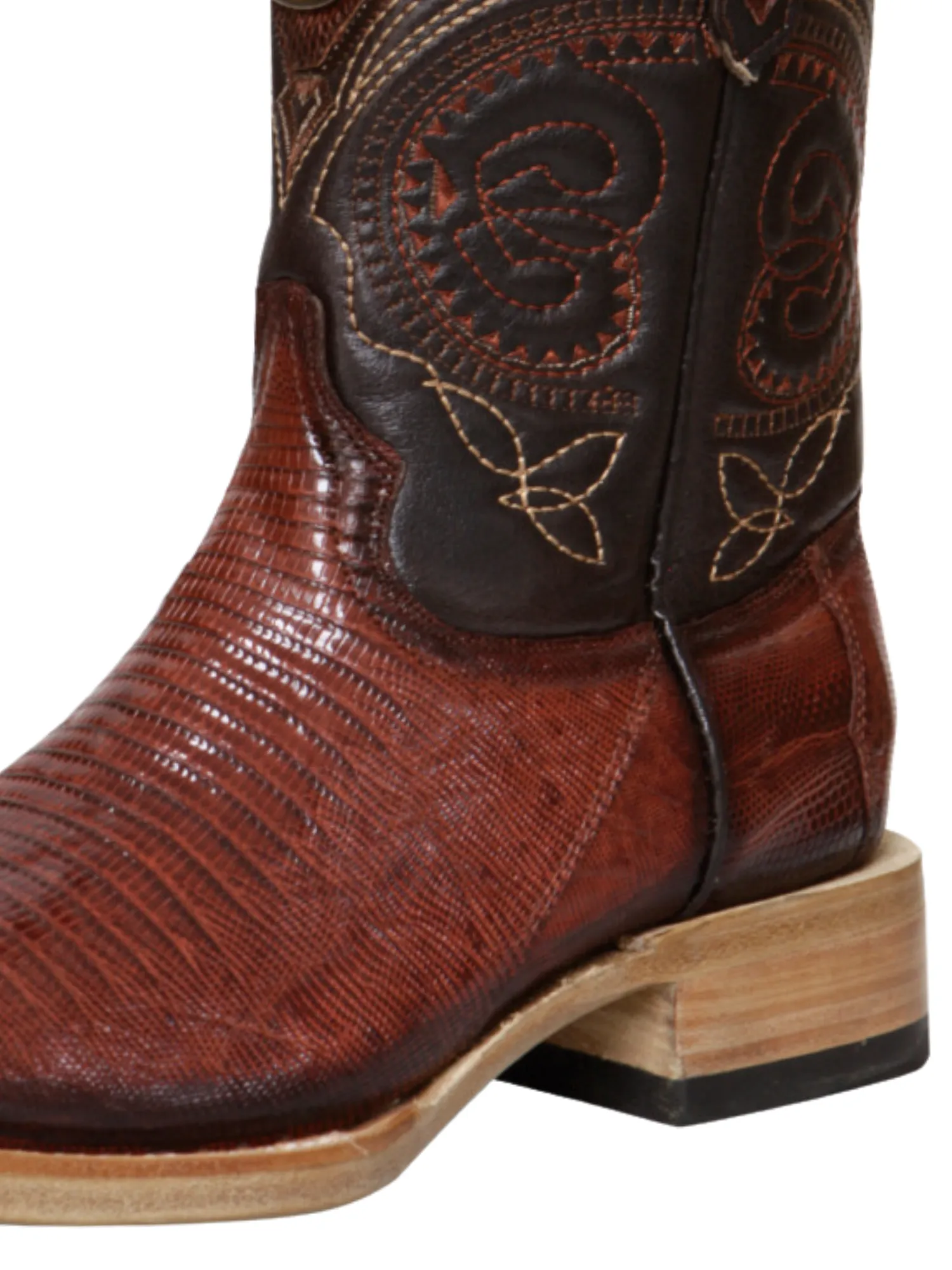Botas Vaqueras Exoticas de Lizard Original para Hombre 'El General' - ID: 45071