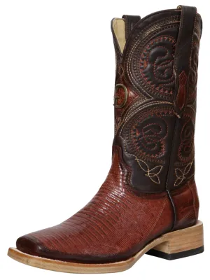 Botas Vaqueras Exoticas de Lizard Original para Hombre 'El General' - ID: 45071
