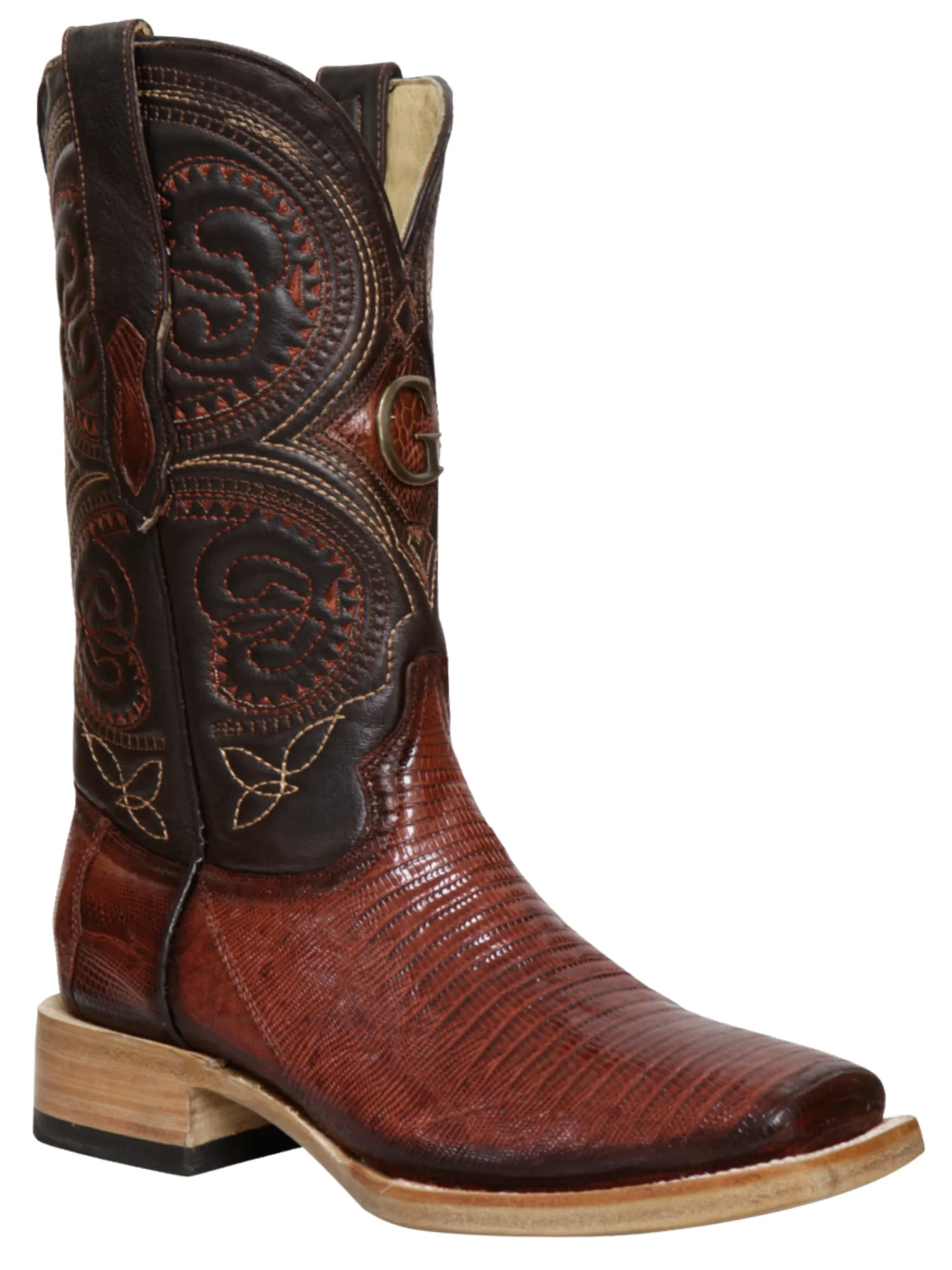 Botas Vaqueras Exoticas de Lizard Original para Hombre 'El General' - ID: 45071
