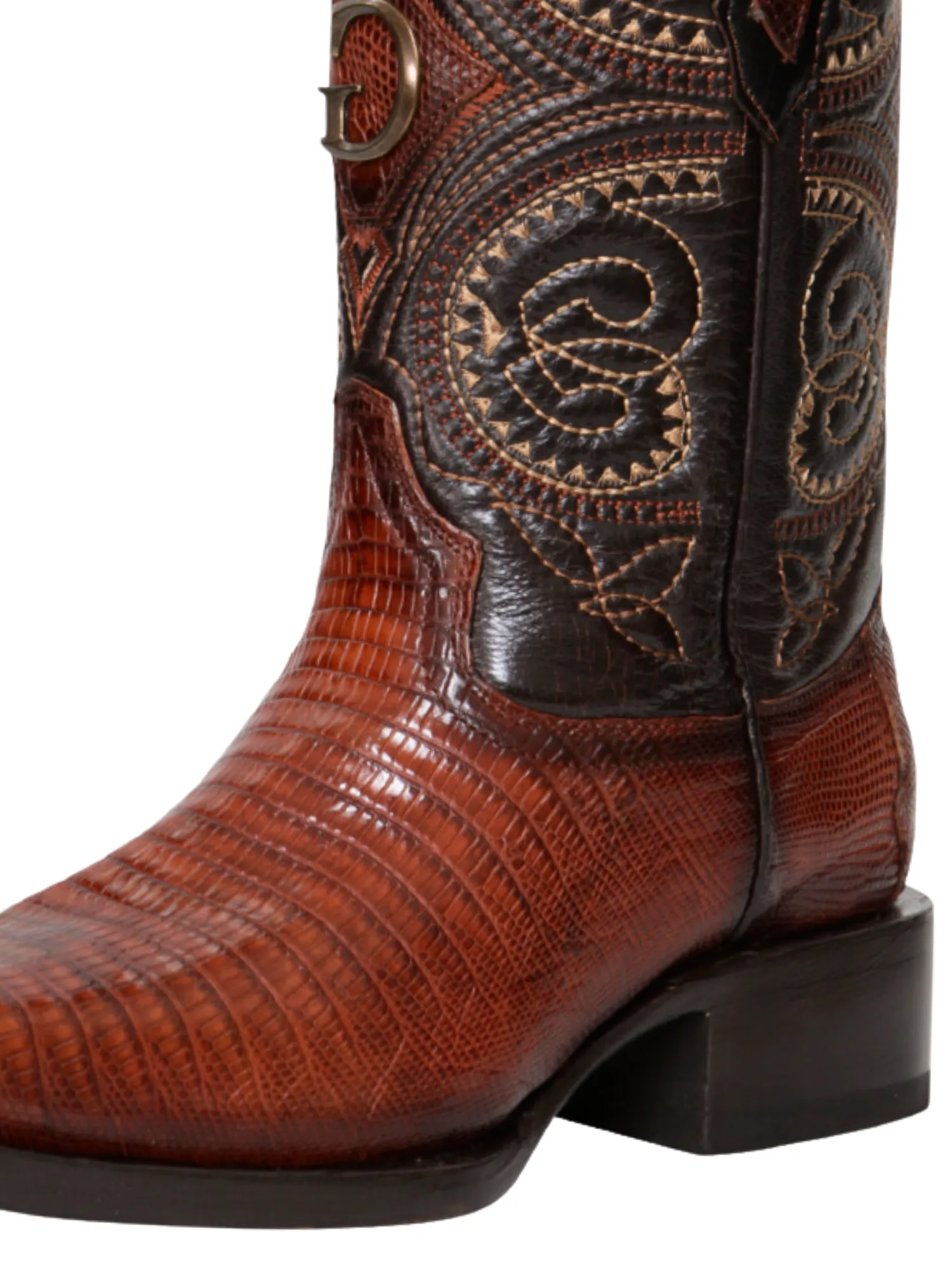 Botas Vaqueras Exoticas de Lizard Original para Hombre 'El General' - ID: 45074